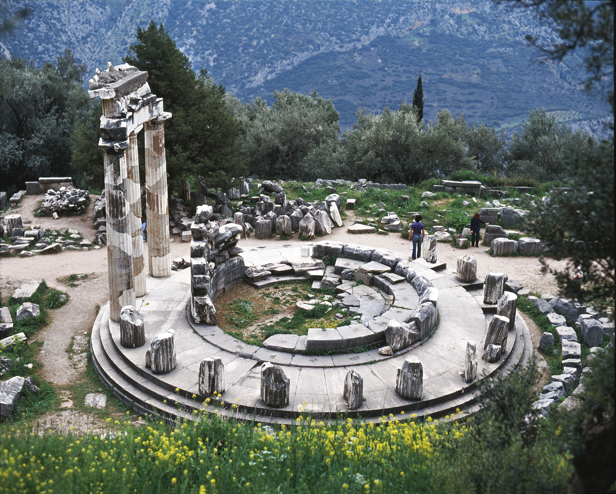 Griechenland: Tempel in Delphi